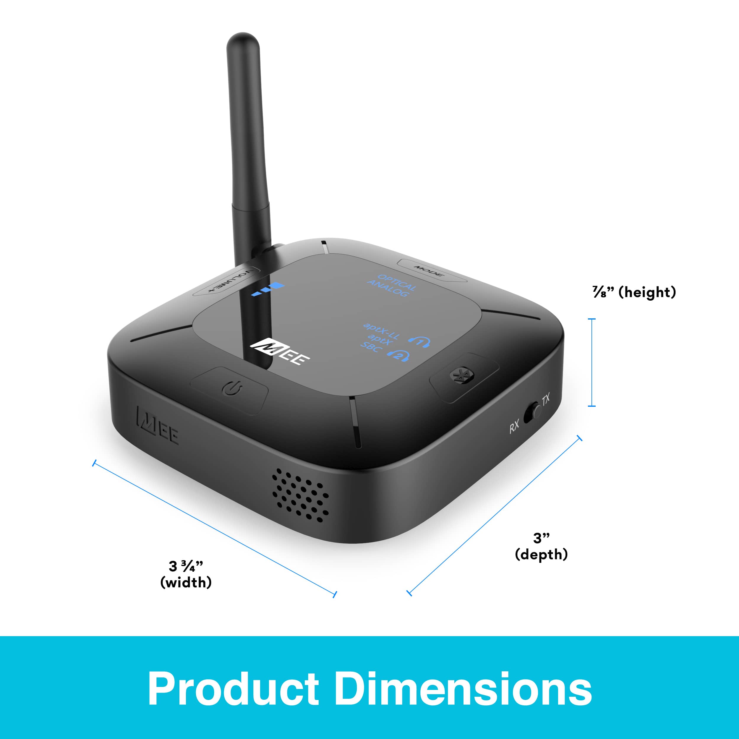 Product Dimensions: 7 inches (height) x 3.33 inches (width) x 3 inches (depth).