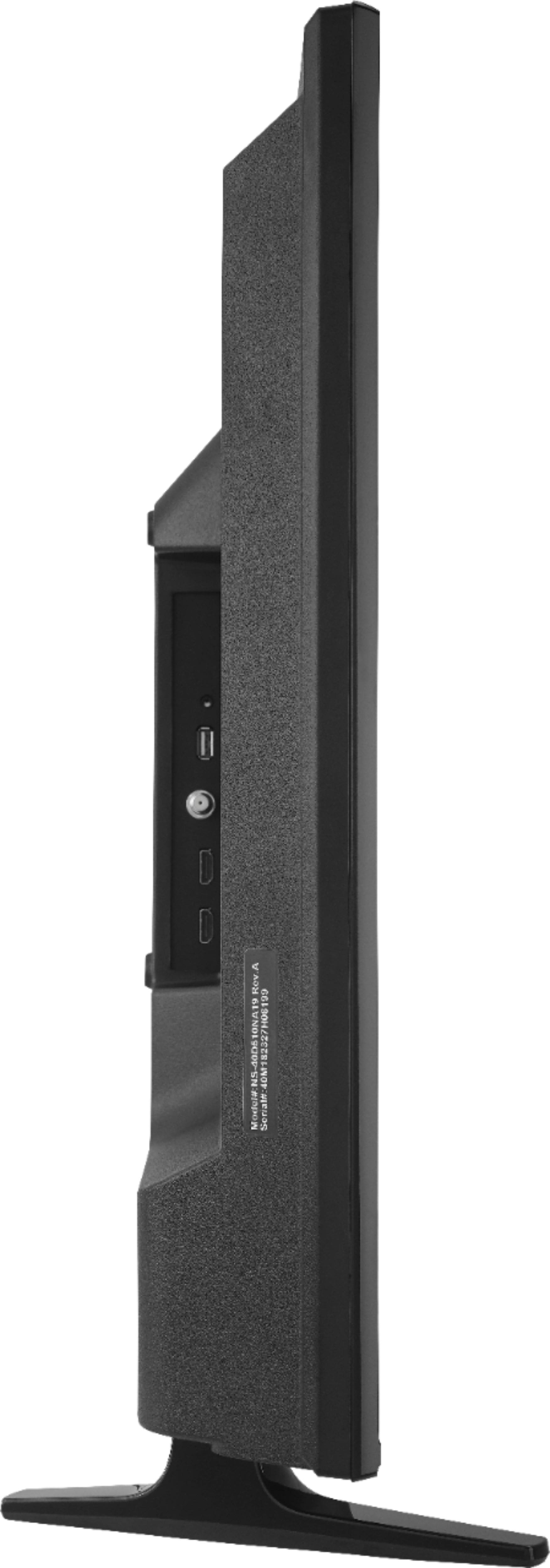 Alt View 3. Insignia™ - 40" Class - LED - 1080p - HDTV - Black.