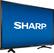 Angle. Sharp - 40" Class - LED - 1080p - Smart - HDTV Roku TV - Black.