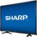 Left Zoom. Sharp - 40" Class - LED - 1080p - Smart - HDTV Roku TV.