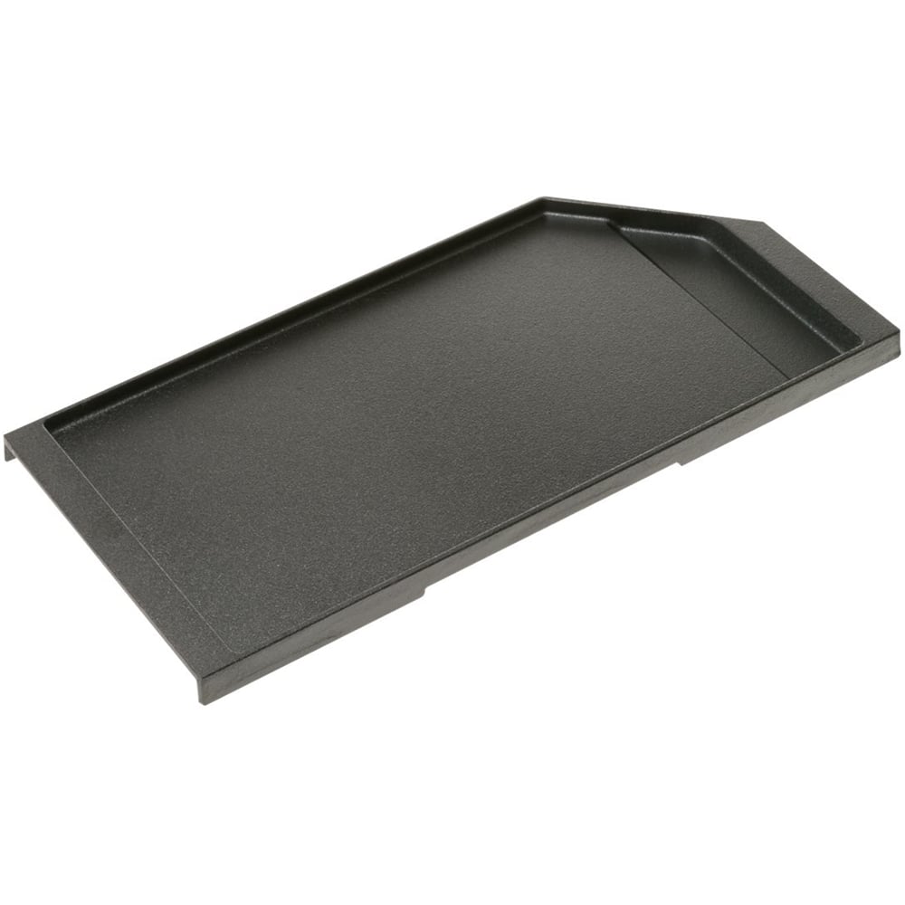 Griddle for GE Gas Cooktops - Black - Front_Zoom