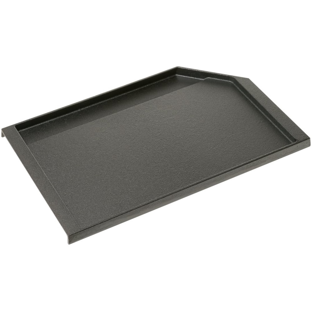 Griddle for GE Gas Cooktops - Black - Front_Zoom