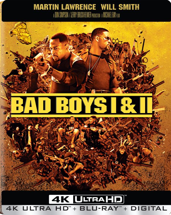  Bad Boys I &amp; II [SteelBook] [Digital Copy] [4K Ultra HD Blu-ray] [Only @ Best Buy]