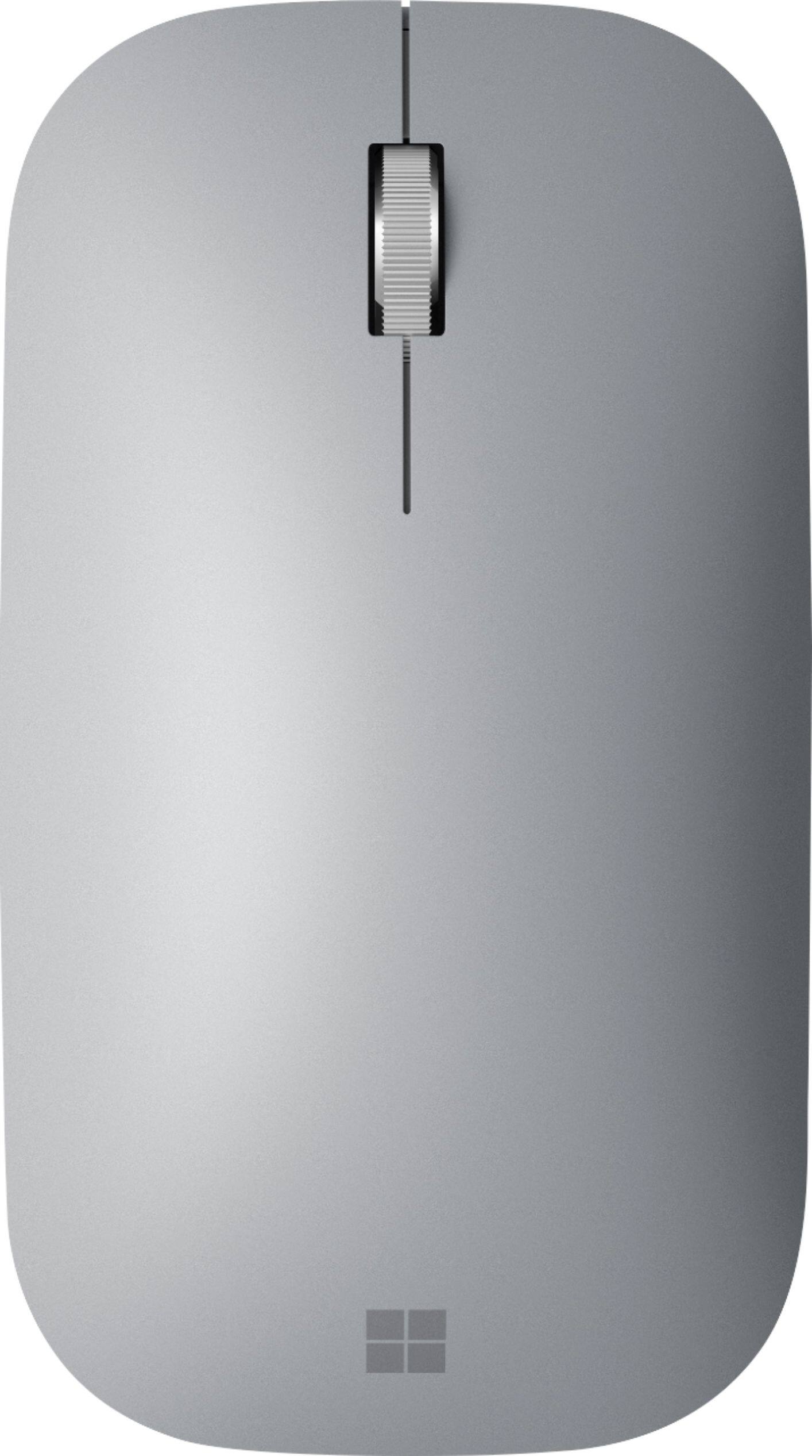 Alt View 11. Microsoft - Surface Mobile Wireless Optical Ambidextrous Mouse - Silver.