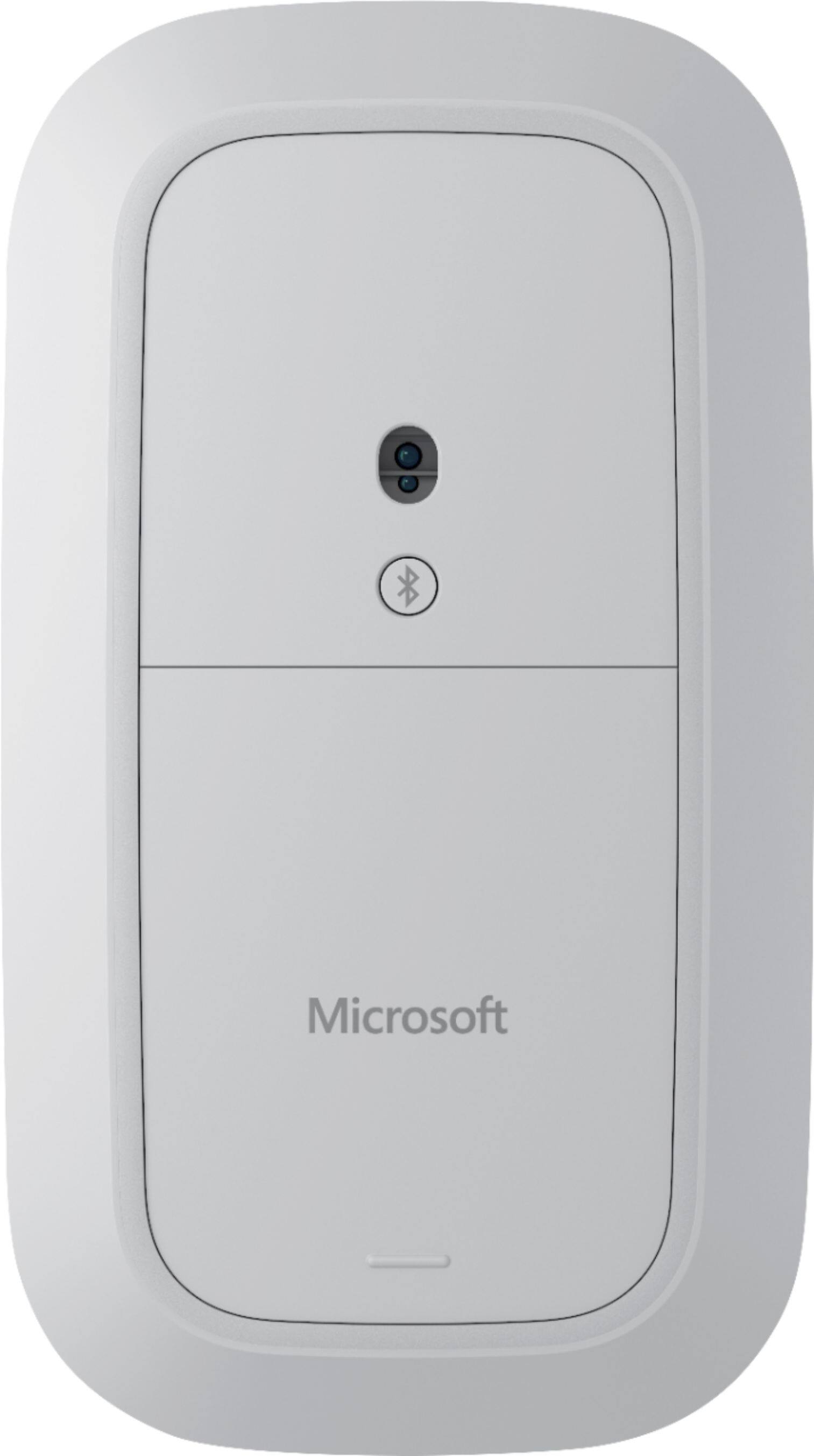 Alt View 12. Microsoft - Surface Mobile Wireless Optical Ambidextrous Mouse - Silver.