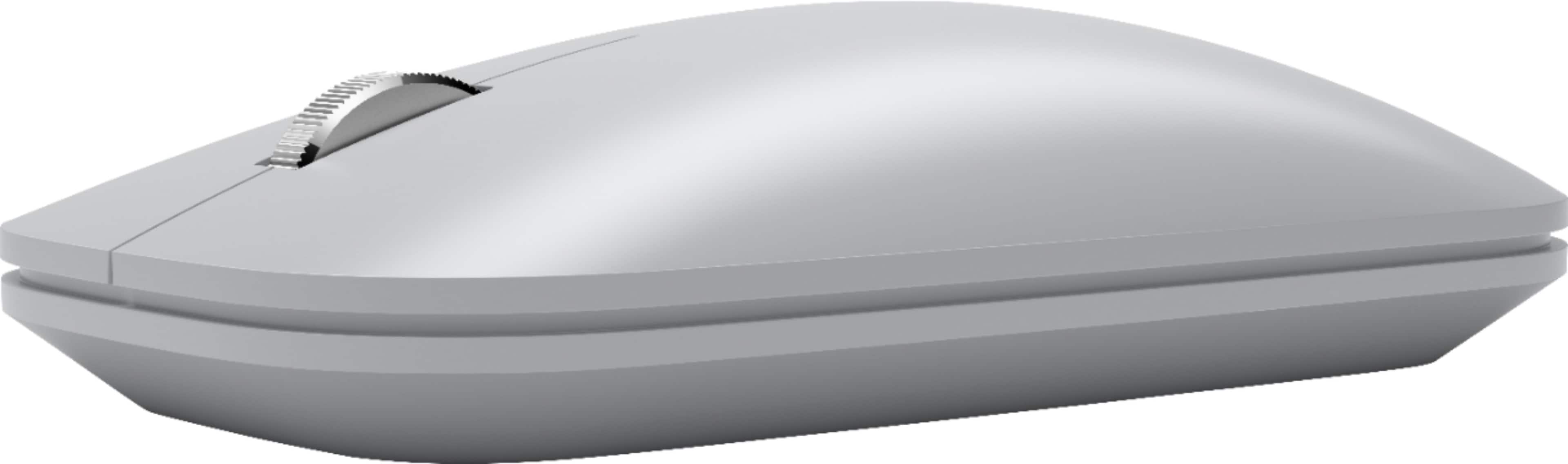 Alt View 15. Microsoft - Surface Mobile Wireless Optical Ambidextrous Mouse - Silver.