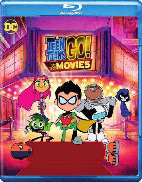 Front Standard. Teen Titans Go! To the Movies [Blu-ray] [2018].