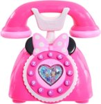 Front. Disney - Disney Junior Minnie's Happy Helpers Phone - Pink.