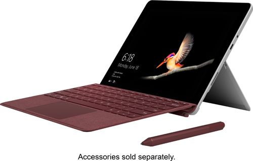 Rent to own Microsoft - Surface Go - 10" Touch-Screen - Intel Pentium Gold - 4GB Memory - 64GB Storage - Silver