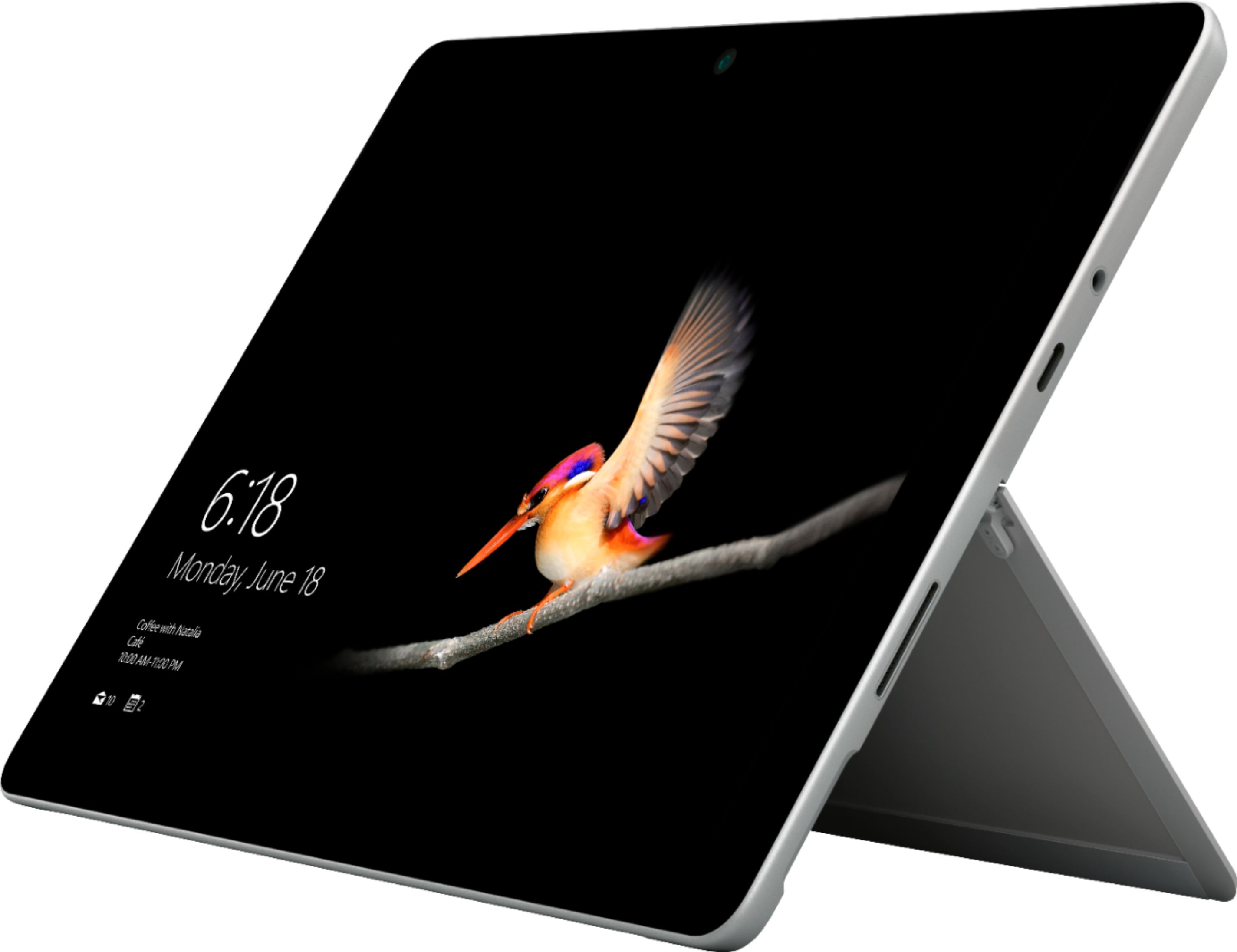 Microsoft Surface Go 3 10.5 Pixel Sense Display, 10 Point Multi- touch,  Intel Pentium Gold 6500Y, 4GB RAM, 64GB eMMC, Platinum, Windows 11,  8V6-00001 