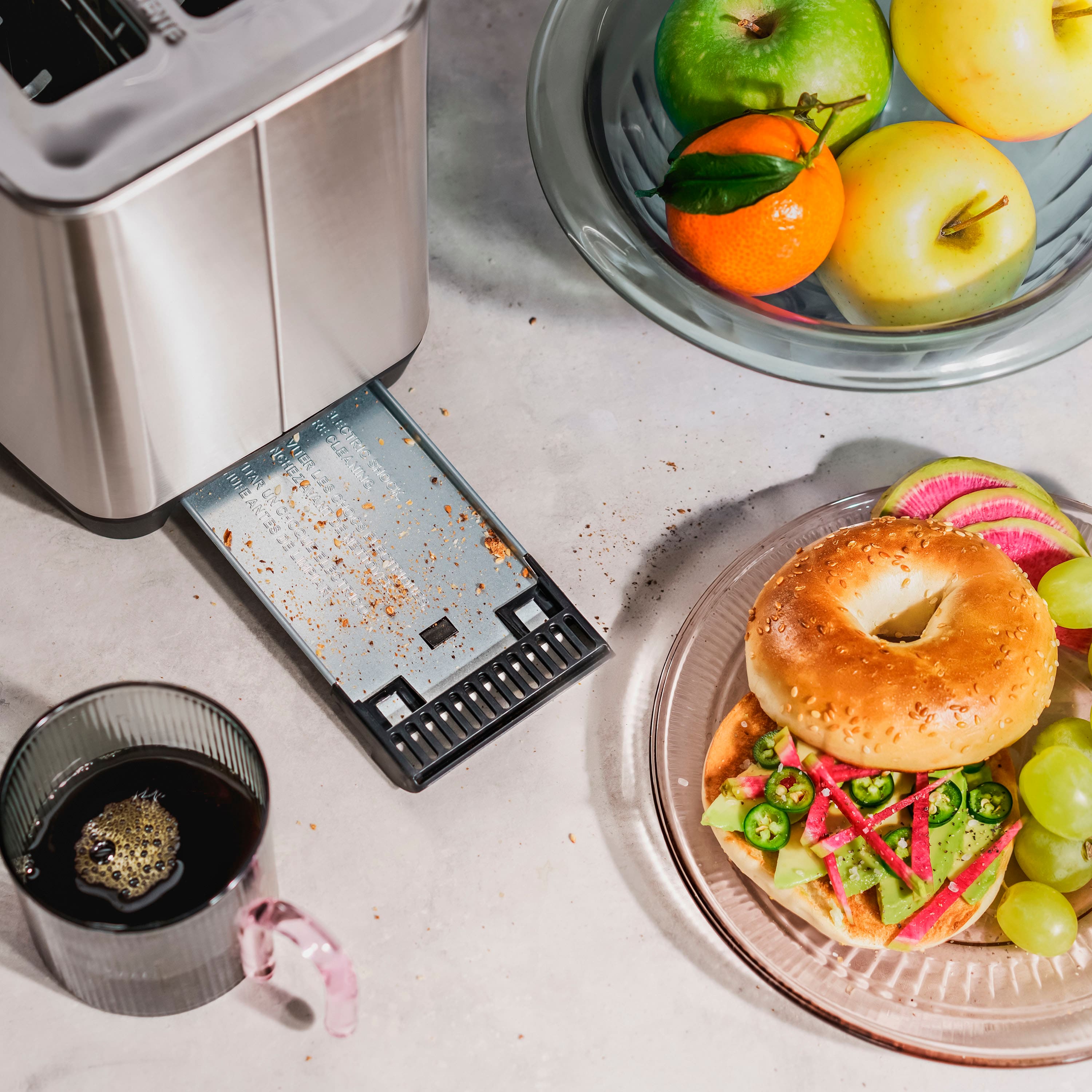 Alt View 14. Bella Pro Series - 2-Slice Extra-Wide-Slot Toaster - Stainless Steel.