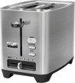 Left. Bella Pro Series - 2-Slice Extra-Wide-Slot Toaster - Stainless Steel.