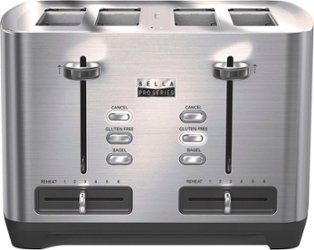 Four Slice Wide Slot Toaster, Stainless Steel - On Sale - Bed Bath & Beyond  - 32590451