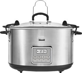 Bella Pro Series 10 Qt Digital Slow Cooker Stainless Steel