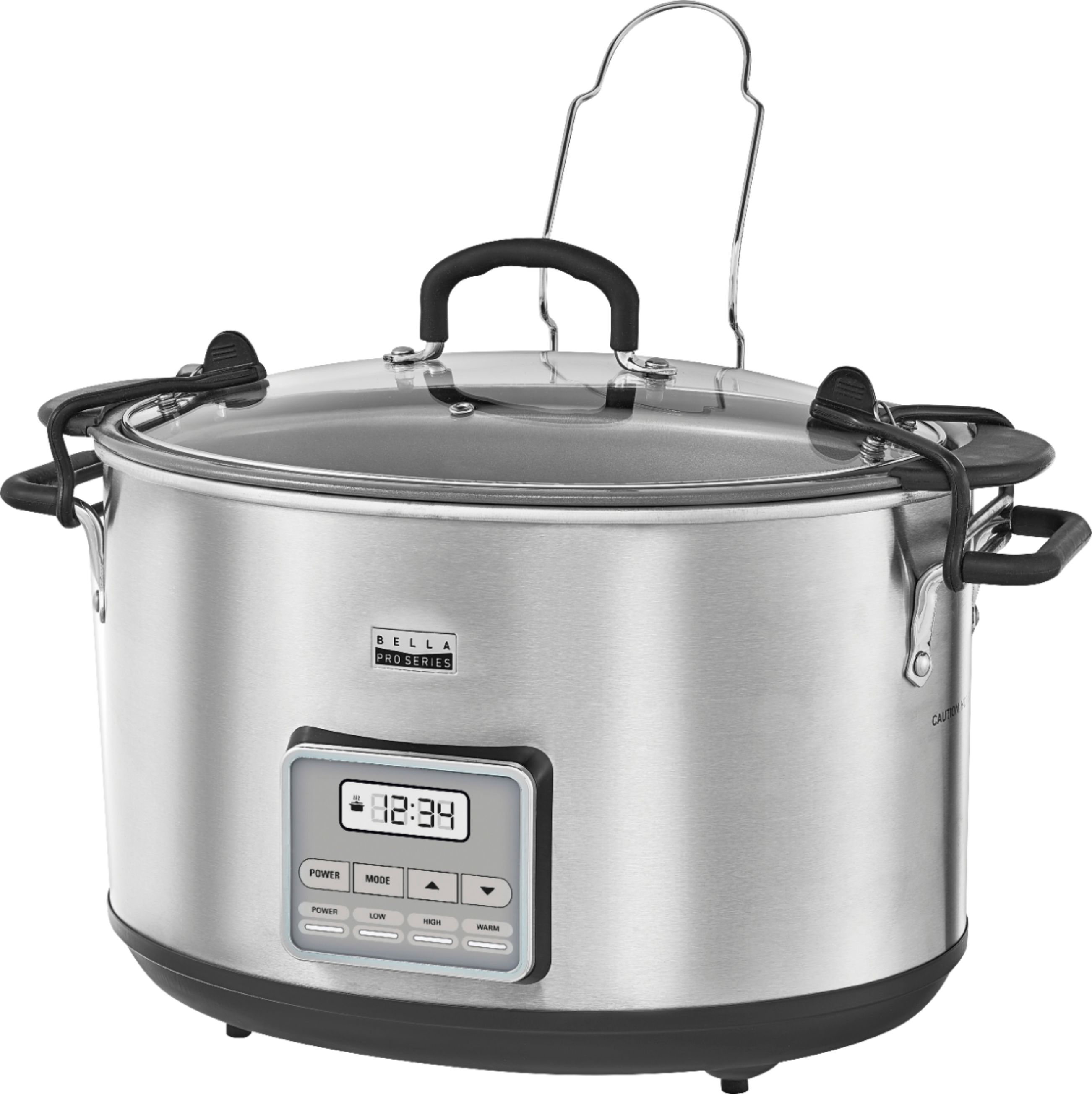Customer Reviews Bella Pro Series 10 qt Digital Slow Cooker Stainless 