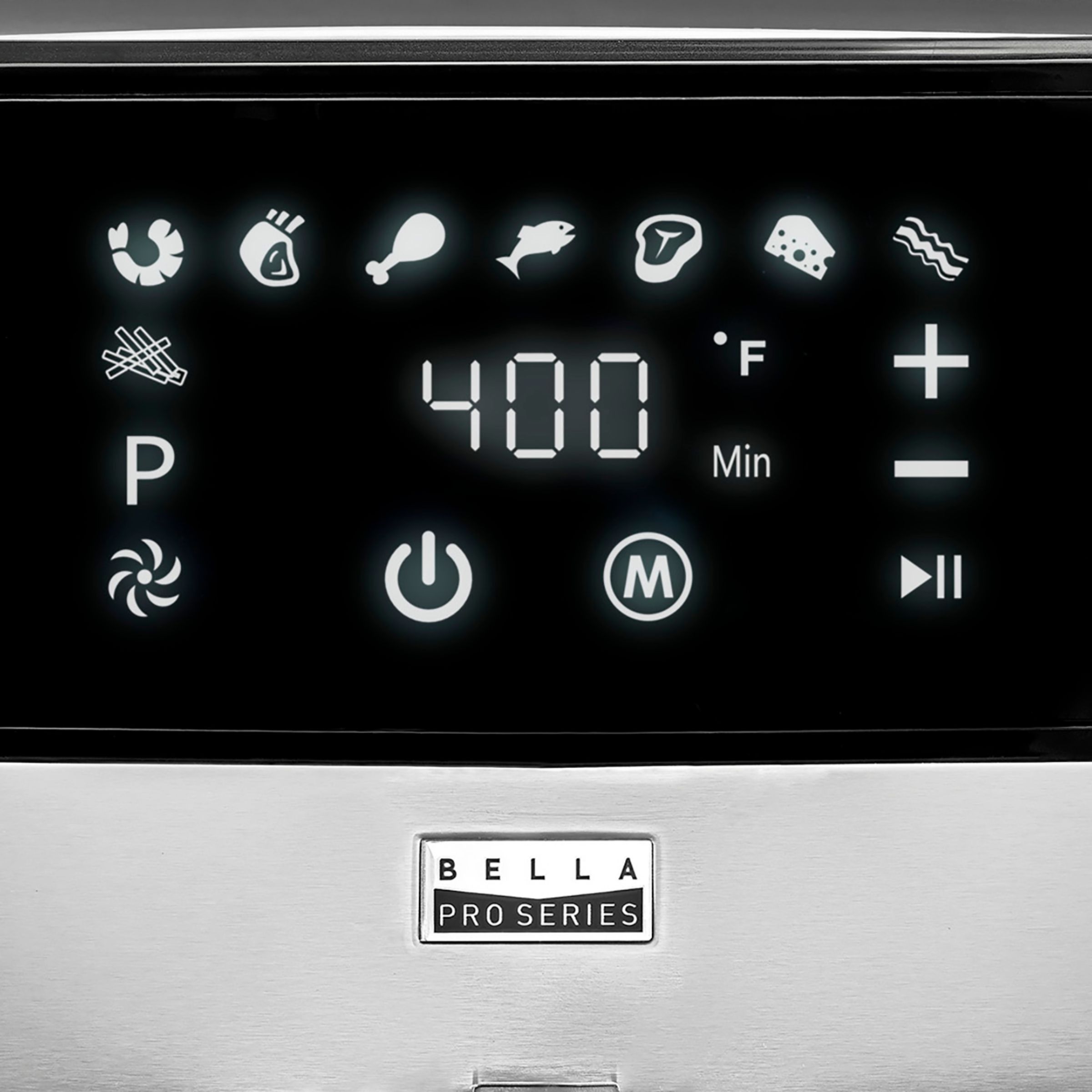 Best Buy: Bella Pro Series 5.3-qt. Digital Air Fryer with Viewing Window  Stainless Steel 90132