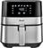 Front. Bella - Pro Series 3.7 qt. Digital Air Fryer - Stainless Steel.