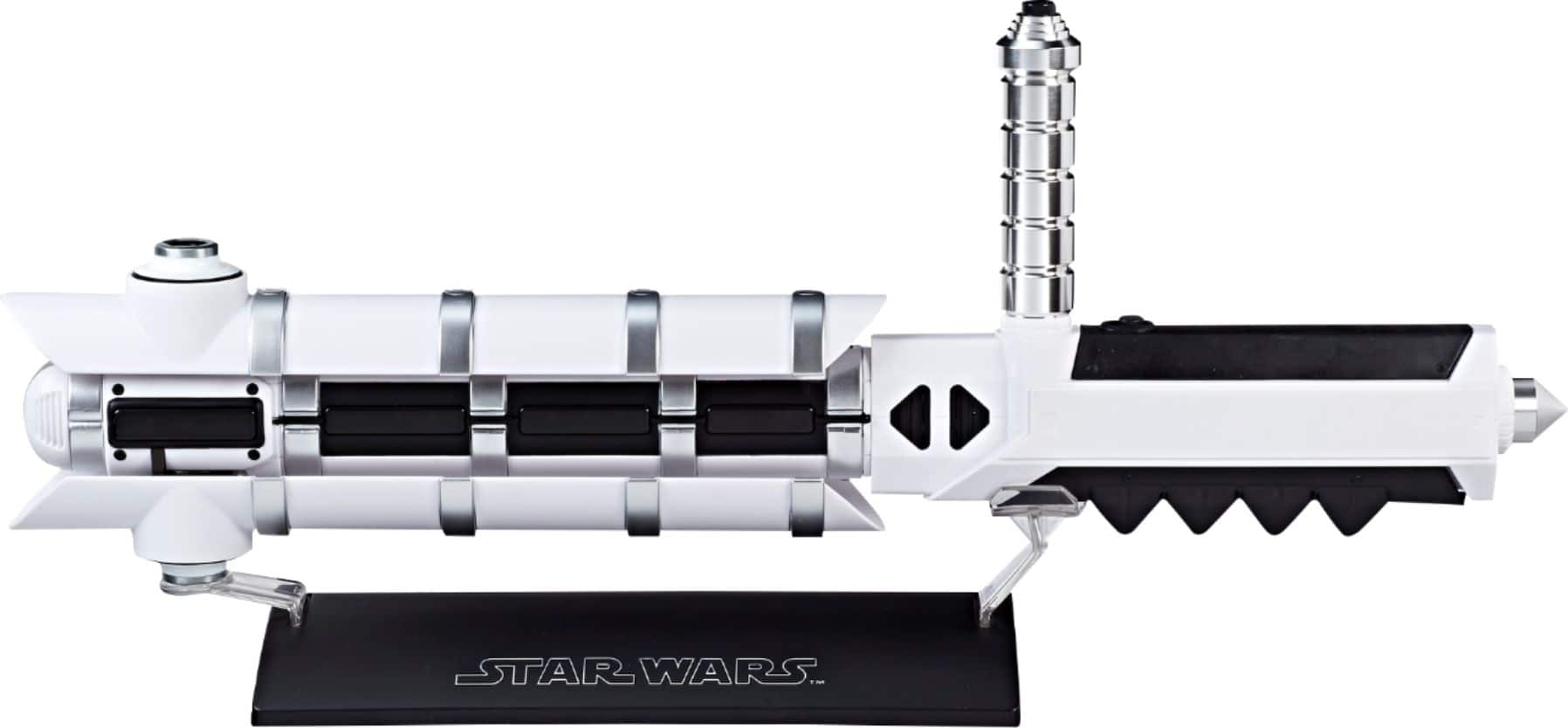Front. Star Wars - The Black Series Force FX Z6 Riot Control Baton - White.