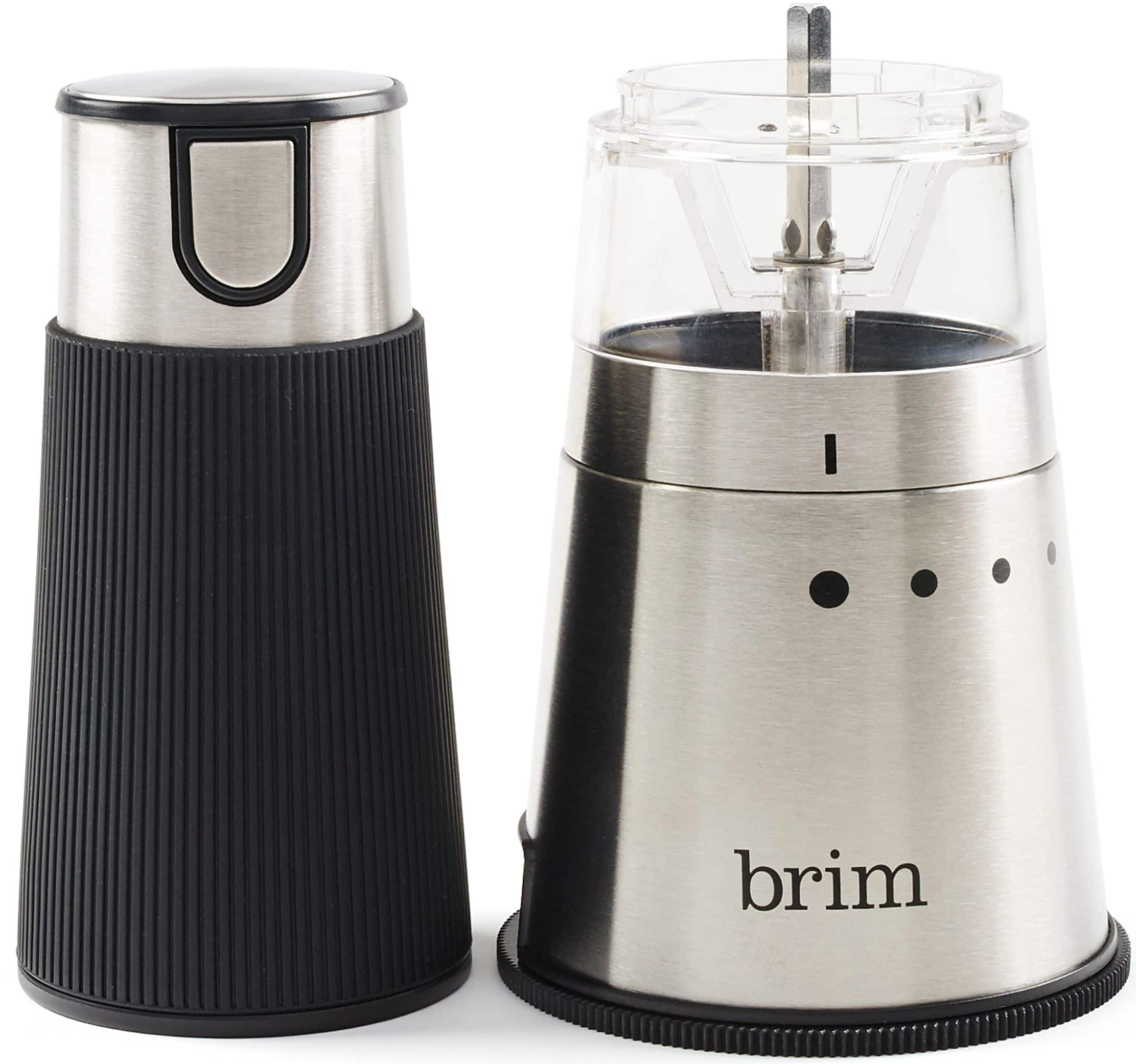 Alt View 11. Brim - 1.6-Oz Electric Handheld Electric Coffee Grinder - Stainless Steel.