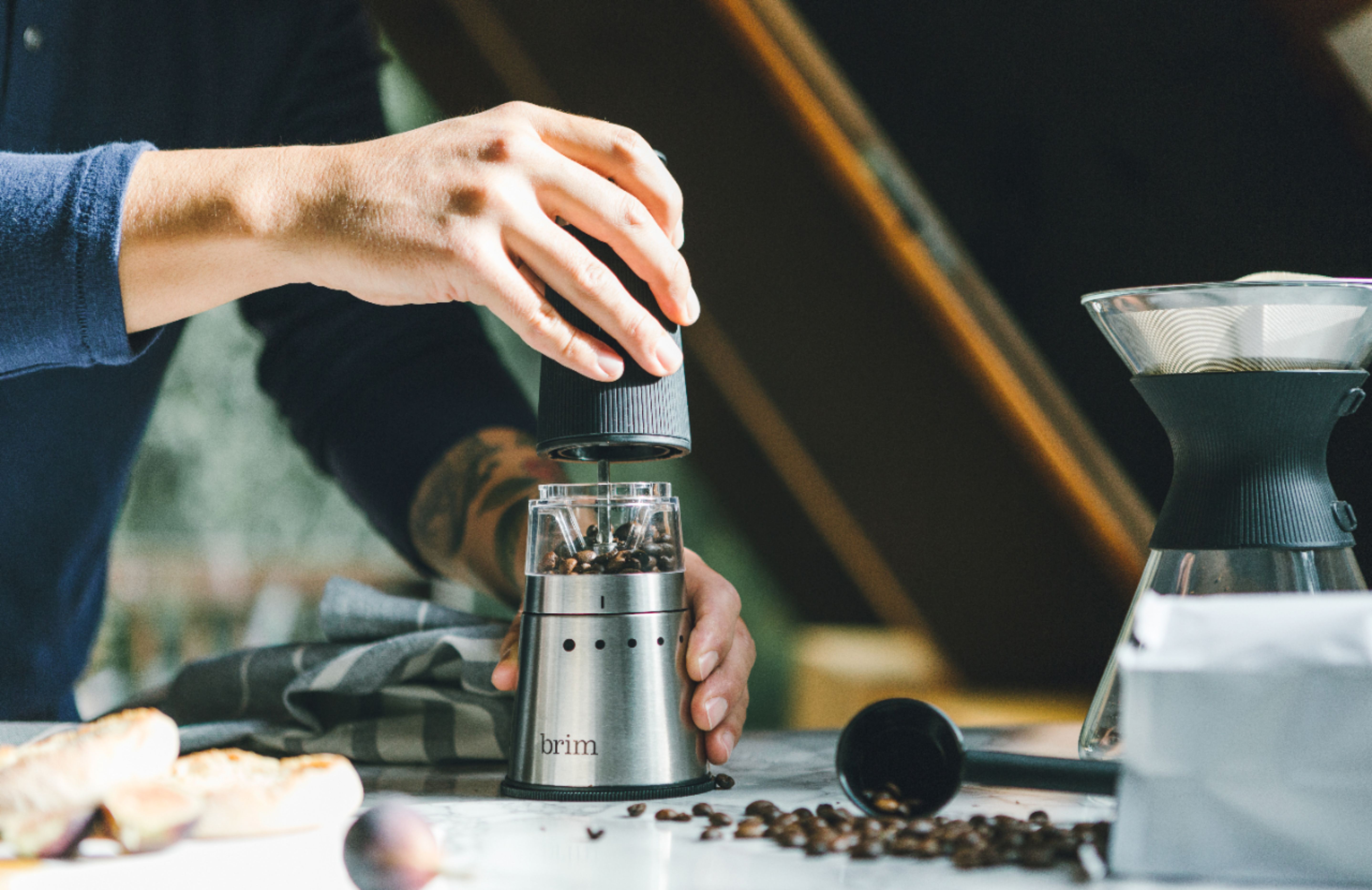 Electric Coffee Grinder Professional Flat Burrs 31 Grind Settings –  TheWokeNest