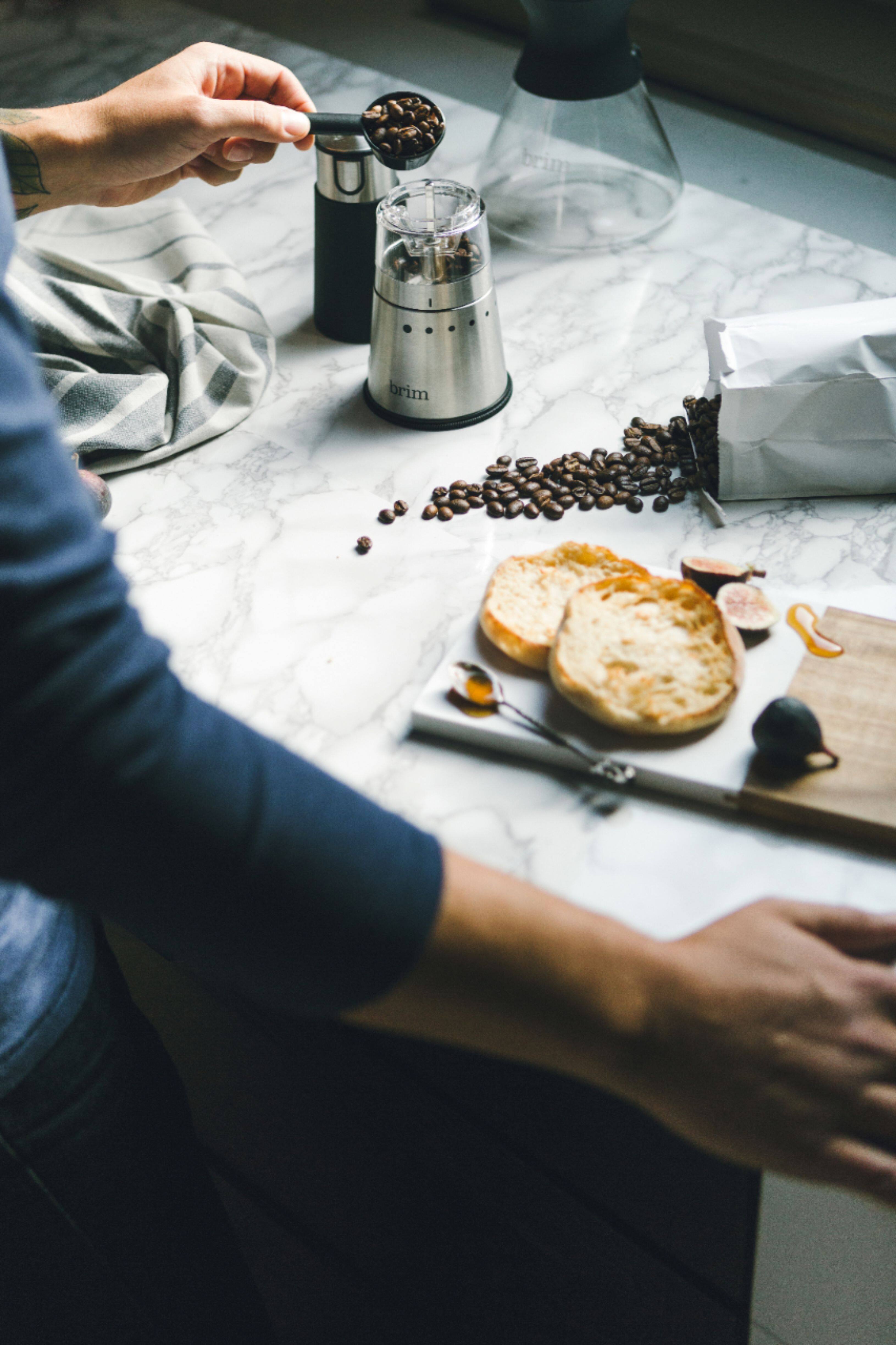 Alt View 16. Brim - 1.6-Oz Electric Handheld Electric Coffee Grinder - Stainless Steel.