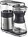 Angle. Brim - 8-Cup Electric Pour Over Coffee Maker - Stainless Steel.