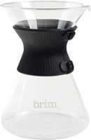 Brim - 6-Cup Pour Over Coffee Maker Kit - Clear/Black - Angle_Zoom