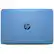 Alt View 13. HP - Stream 14" Laptop - Intel Celeron - 4GB Memory - 64GB eMMC Flash Memory - Textured Linear Grooves In Aqua Blue.