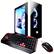 Front. iBUYPOWER - Gaming Desktop - Intel Core i7 - 16GB Memory - NVIDIA GeForce GTX 1080 Ti - 1TB Hard Drive + 240GB Solid State Drive - Black/White.