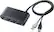 Front. Nintendo - GameCube Controller Adapter for Select Nintendo Consoles - Black.
