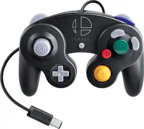 Front. Nintendo - Super Smash Bros. Ultimate Edition Controller for Nintendo GameCube System.