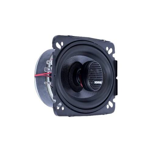 Left View: Memphis Car Audio - Power Reference 5-1/4" 2-Way Car Speakers (Pair) - Black