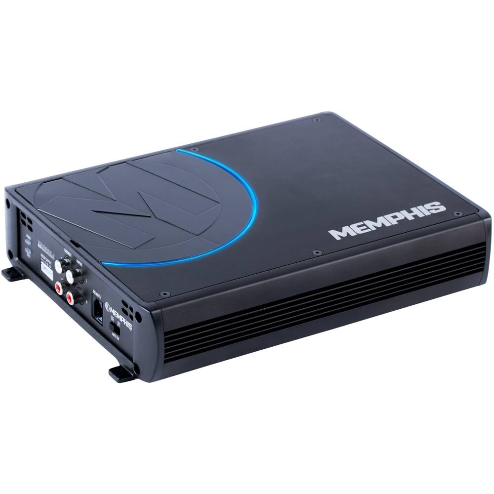 Best Buy Memphis Car Audio Power Reference Class D Digital Mono Amplifier with Selectable Bass