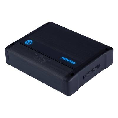 Memphis Car Audio - Six Five 200W Class D Bridgeable 2-Channel Amplifier with Variable Crossovers - Black