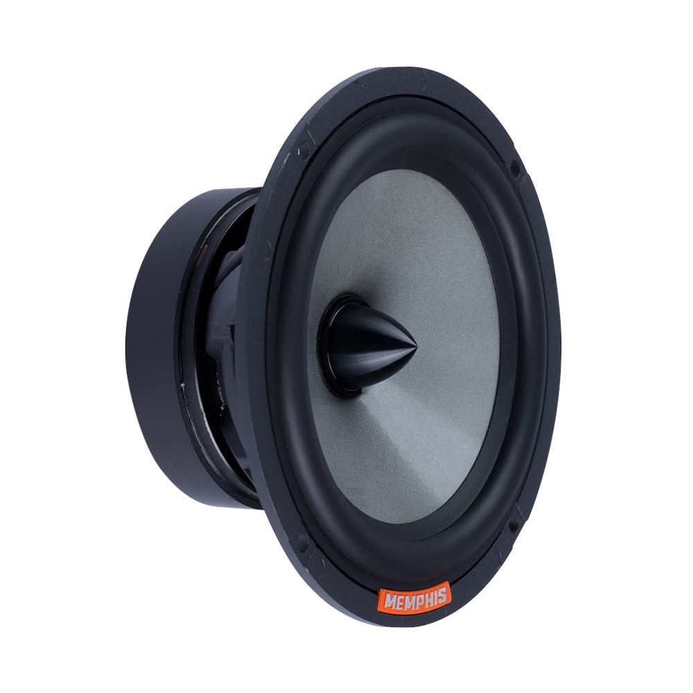 Left View: Memphis Car Audio - MOJO Pro Series 6.5" 1-Way Car Speaker (Each) - Black
