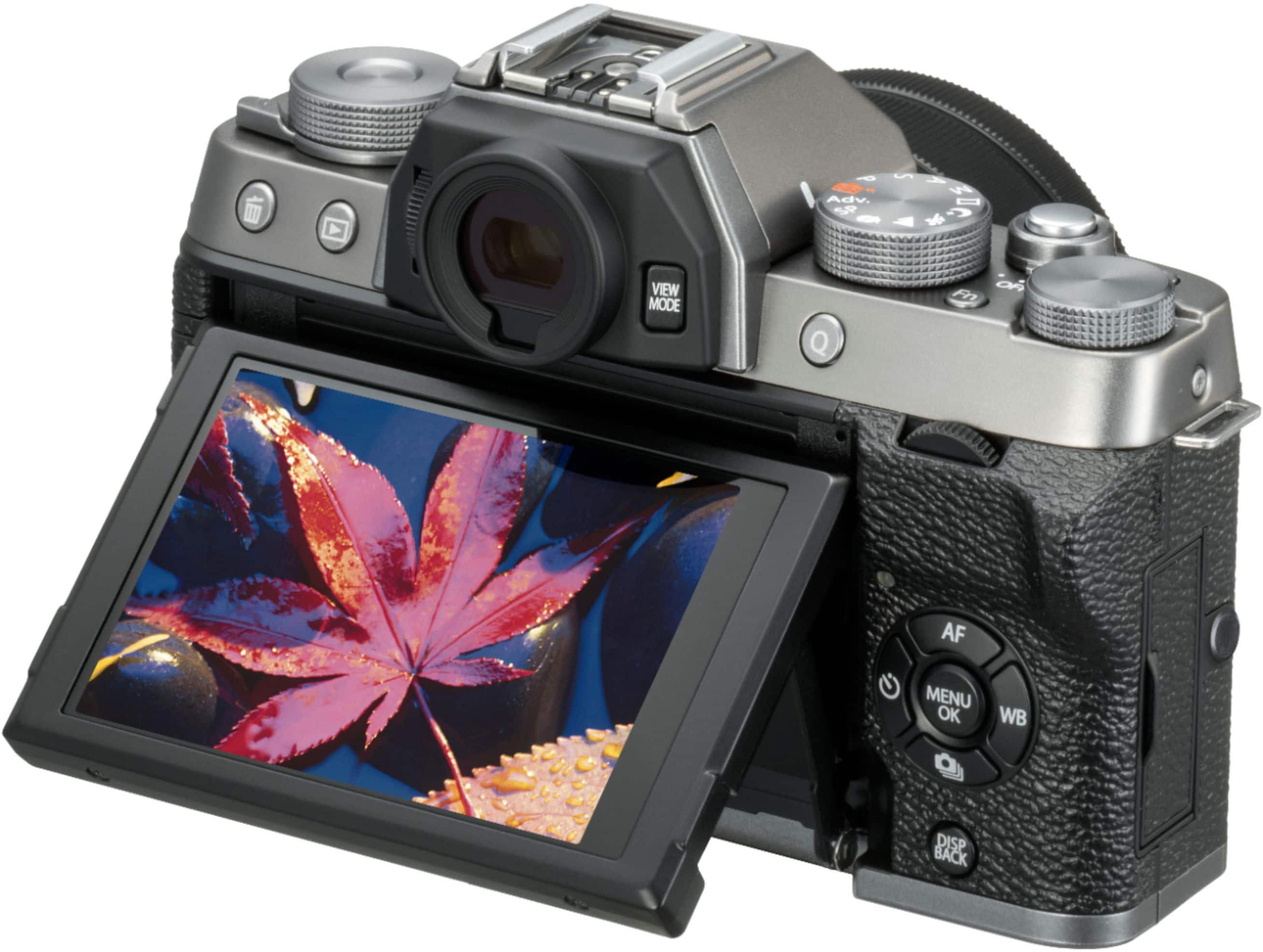 Best Buy: Fujifilm X Series X-T100 Mirrorless Camera with 15-45mm 