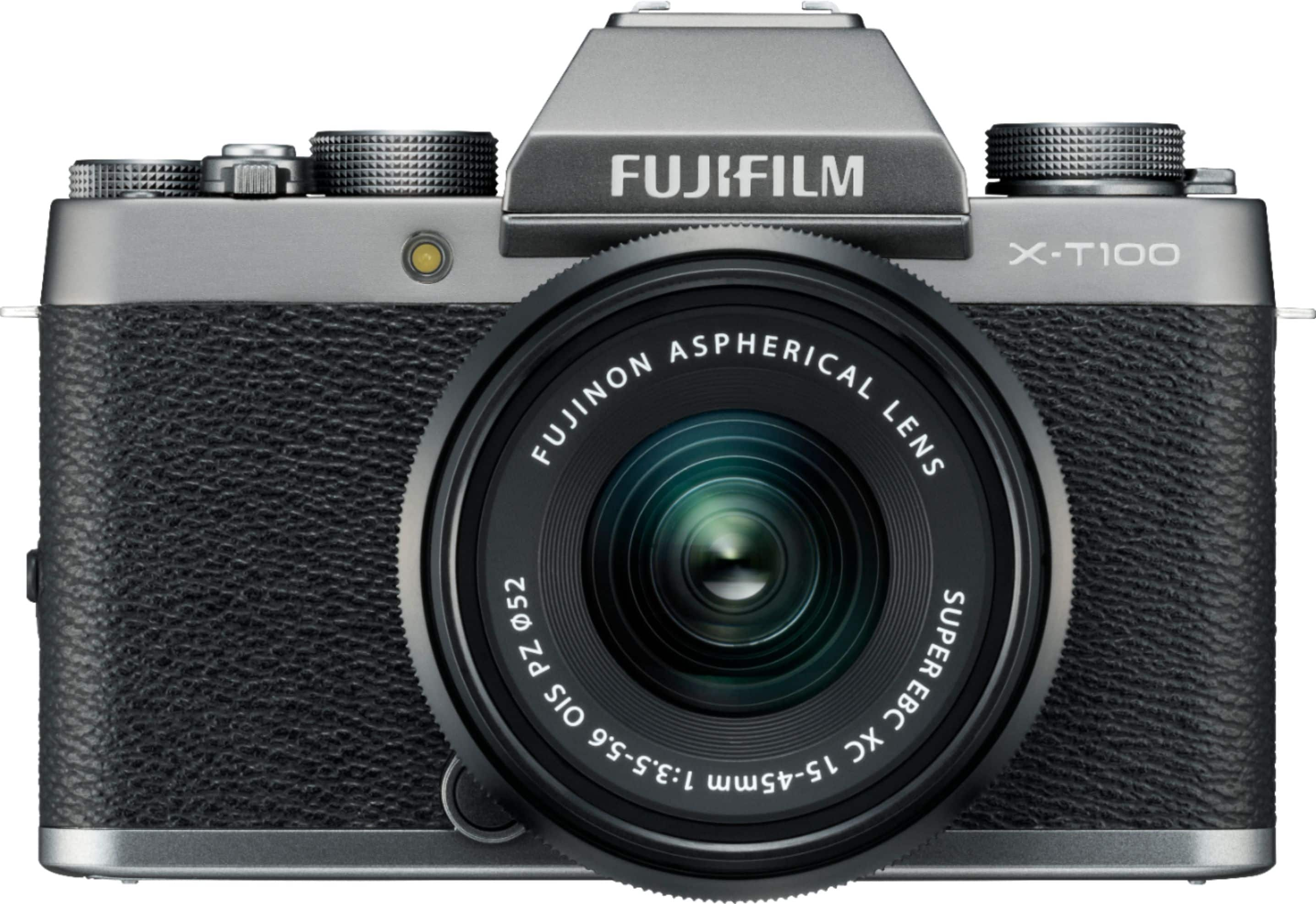 Best Buy: Fujifilm X Series X-T100 Mirrorless Camera with 15-45mm