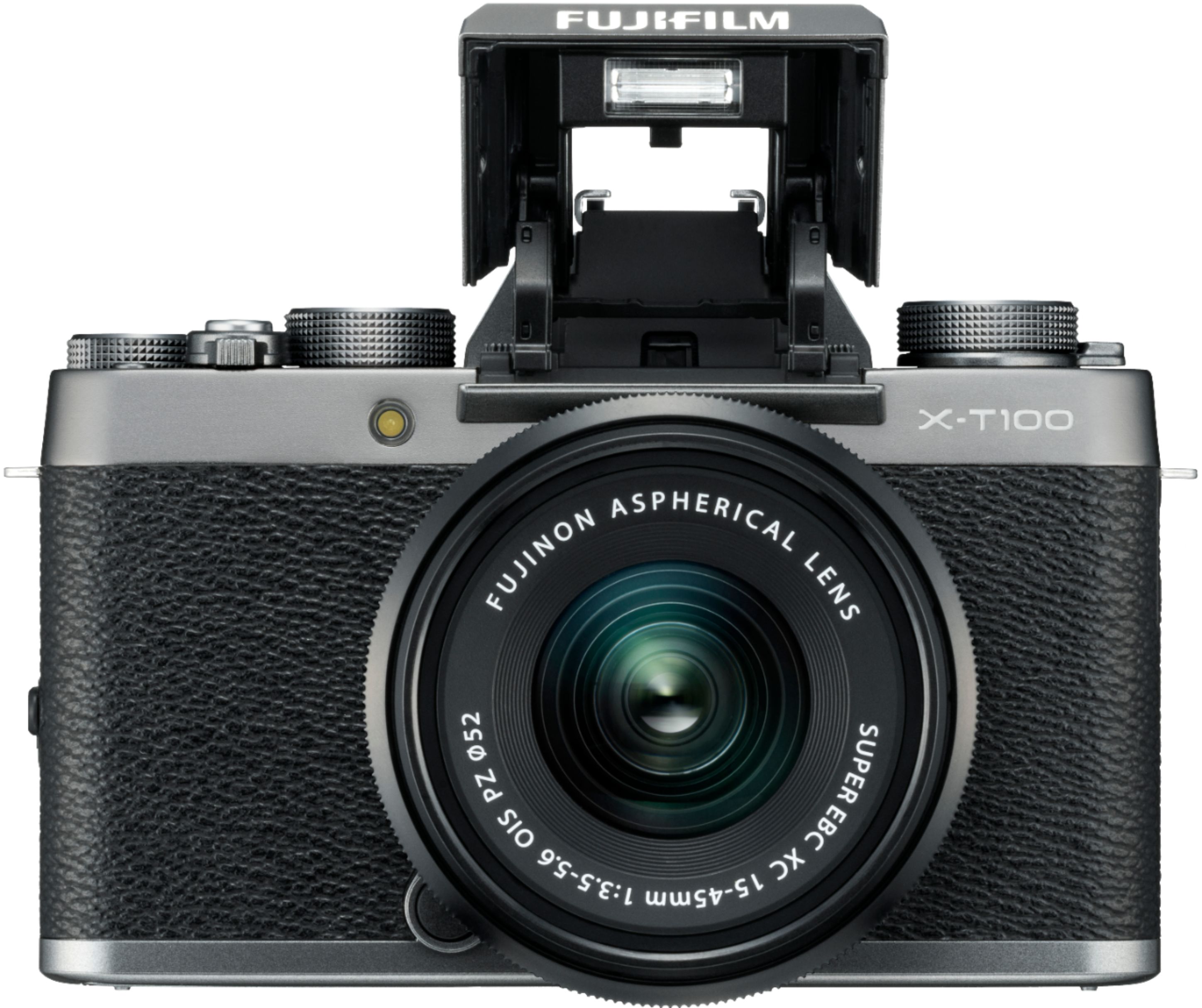 Fujifilm X Series X-T100 Mirrorless Camera with 15-45mm  - Best Buy