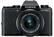 Front. Fujifilm - X Series X-T100 Mirrorless Camera with 15-45mm Lens - Black.