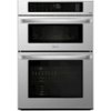 LG - 30" Built-In Electric Convection Smart Combination Wall Oven with Microwave and Infrared Heating - Stainless Steel
