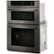 Left Zoom. LG - 30" Built-In Electric Convection Smart Combination Wall Oven with Microwave and Infrared Heating - Black stainless steel.