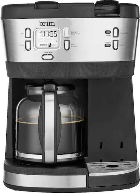 Best Buy: Brim 8-Cup Electric Pour Over Coffee Maker Stainless