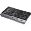 Left. Samsung - 36" Built-In Gas Cooktop with WiFi - Stainless Steel.