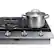Alt View 15. Samsung - 30" Built-In Gas Cooktop with WiFi - Stainless Steel.