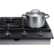 Alt View 15. Samsung - 30" Built-In Gas Cooktop with WiFi - Black Stainless Steel.