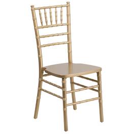 Emma + Oliver - Wedding & Event Wood Chiavari Dining Chair - Gold