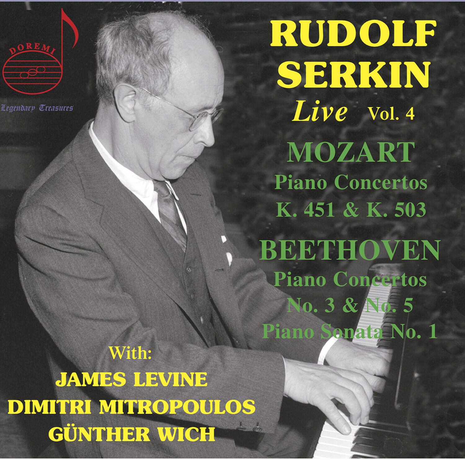 Rudolf Serkin Rudolf Serkin Live 4 COMPACT DISCS [CD] - Best Buy