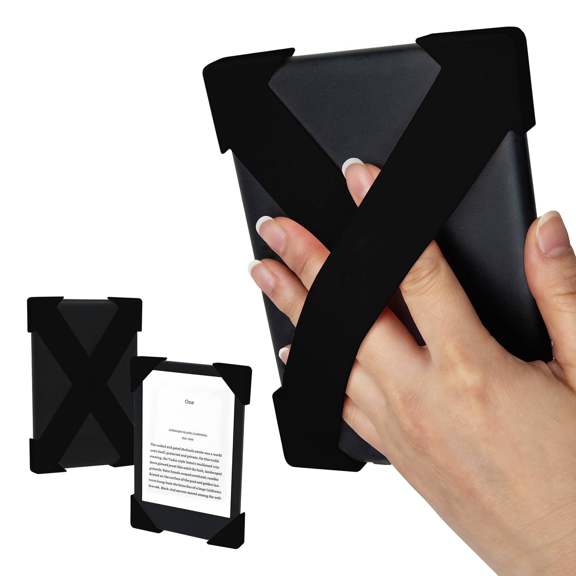 Strapsicle - PREMIUM SILICONE STRAPS FOR KINDLE BASIC 6" (2022 - 2024) - Black