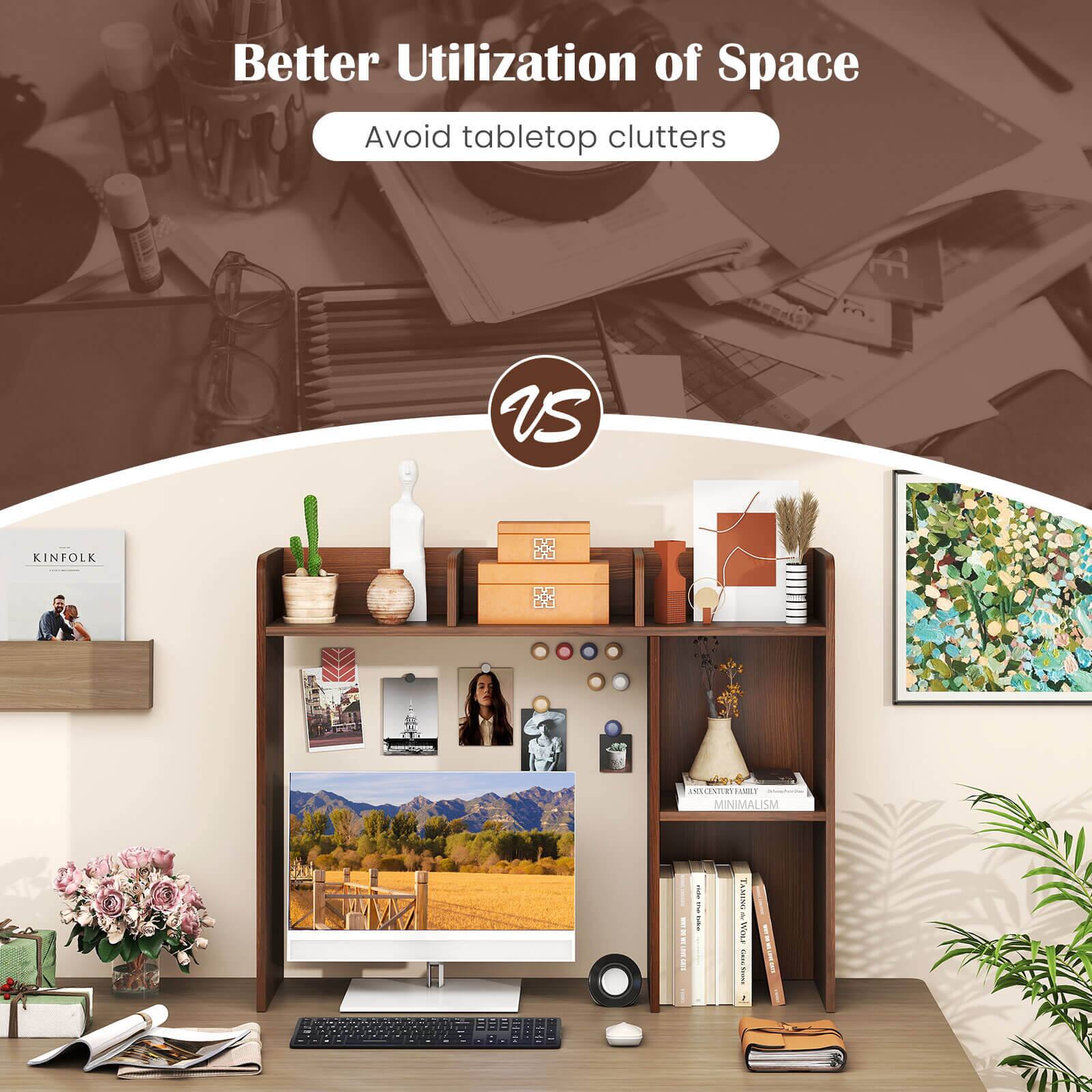 Better Utilization of Space  
Avoid tabletop clutters  

37 VS KINFOLK 4  

FAE INSETSIRT AMIY MINIMALISM SM 1  

i I ! I EEPE 2 WouF I I