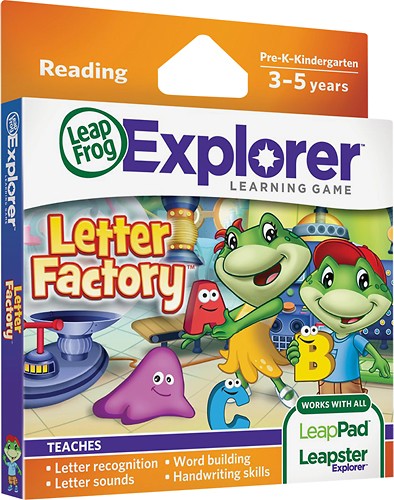  LeapFrog - Explorer Letter Factory Game Cartridge